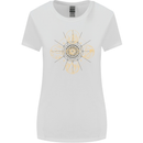 Celestial Elements Astrology Star Sign Womens Wider Cut T-Shirt White