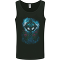 Celtic Cross in a Gothic Graveyard Mens Vest Tank Top Black
