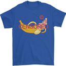 Censored Banana Funny Rude Sexy Mens T-Shirt Cotton Gildan Royal Blue