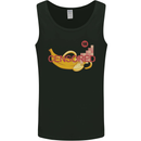 Censored Banana Funny Rude Sexy Mens Vest Tank Top Black