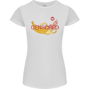 Censored Banana Funny Rude Sexy Womens Petite Cut T-Shirt White