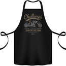 Challenge Legend Custom Chopper Motorbike Cotton Apron 100% Organic Black