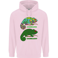 Chameleoff Chameleon Funny Off On Childrens Kids Hoodie Light Pink