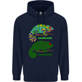 Chameleoff Chameleon Funny Off On Childrens Kids Hoodie Navy Blue