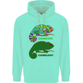 Chameleoff Chameleon Funny Off On Childrens Kids Hoodie Peppermint