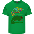 Chameleoff Chameleon Funny Off On Kids T-Shirt Childrens Irish Green