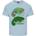 Chameleoff Chameleon Funny Off On Kids T-Shirt Childrens Light Blue