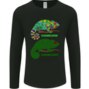 Chameleoff Chameleon Funny Off On Mens Long Sleeve T-Shirt Black
