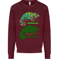 Chameleoff Chameleon Funny Off On Mens Sweatshirt Jumper Maroon