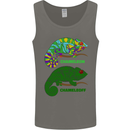 Chameleoff Chameleon Funny Off On Mens Vest Tank Top Charcoal