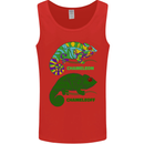 Chameleoff Chameleon Funny Off On Mens Vest Tank Top Red