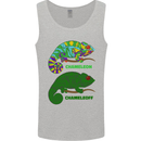 Chameleoff Chameleon Funny Off On Mens Vest Tank Top Sports Grey