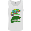 Chameleoff Chameleon Funny Off On Mens Vest Tank Top White
