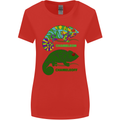 Chameleoff Chameleon Funny Off On Womens Wider Cut T-Shirt Red