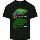 Chameleon Chameleoff Funny Off On Kids T-Shirt Childrens Black