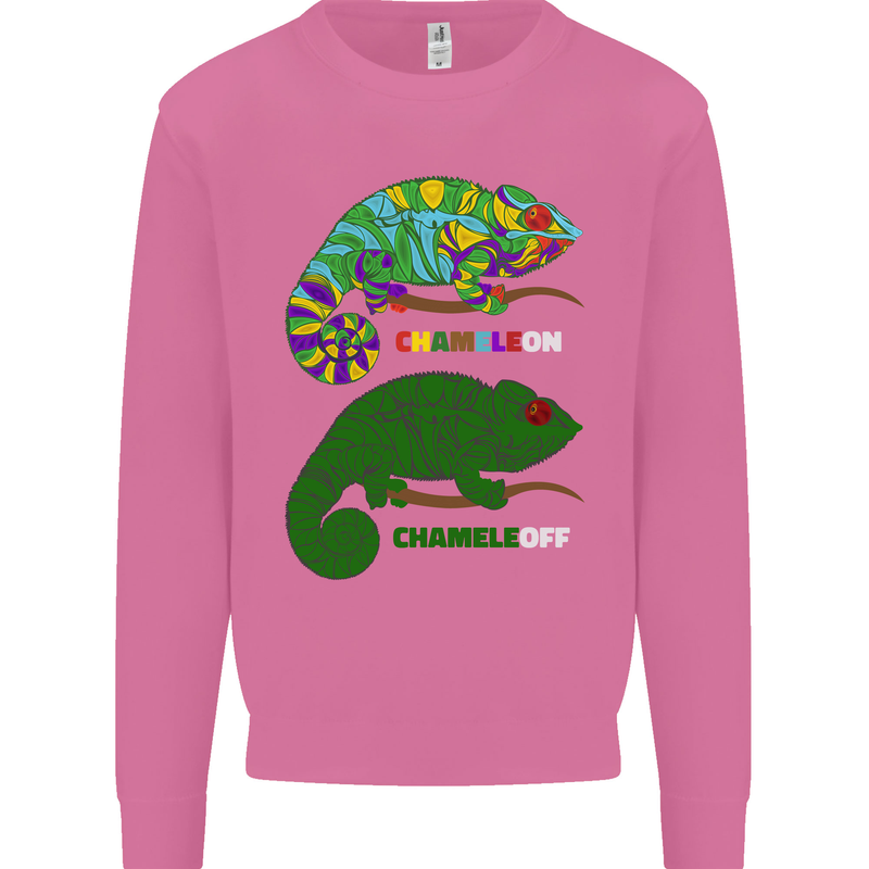 Chameleon Chameleoff Funny Off On Mens Sweatshirt Jumper Azalea