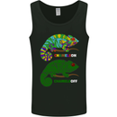 Chameleon Chameleoff Funny Off On Mens Vest Tank Top Black