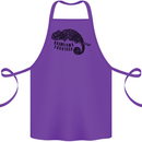 Chameleon Reinvent Yourself Cotton Apron 100% Organic Purple