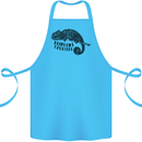 Chameleon Reinvent Yourself Cotton Apron 100% Organic Turquoise