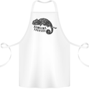 Chameleon Reinvent Yourself Cotton Apron 100% Organic White
