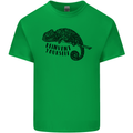 Chameleon Reinvent Yourself Kids T-Shirt Childrens Irish Green