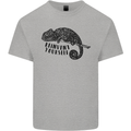 Chameleon Reinvent Yourself Kids T-Shirt Childrens Sports Grey