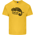 Chameleon Reinvent Yourself Kids T-Shirt Childrens Yellow