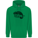Chameleon Reinvent Yourself Mens 80% Cotton Hoodie Irish Green