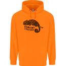 Chameleon Reinvent Yourself Mens 80% Cotton Hoodie Orange