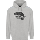 Chameleon Reinvent Yourself Mens 80% Cotton Hoodie Sports Grey