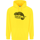 Chameleon Reinvent Yourself Mens 80% Cotton Hoodie Yellow
