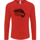Chameleon Reinvent Yourself Mens Long Sleeve T-Shirt Red