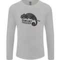 Chameleon Reinvent Yourself Mens Long Sleeve T-Shirt Sports Grey