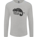Chameleon Reinvent Yourself Mens Long Sleeve T-Shirt Sports Grey