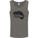 Chameleon Reinvent Yourself Mens Vest Tank Top Charcoal