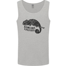 Chameleon Reinvent Yourself Mens Vest Tank Top Sports Grey