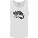 Chameleon Reinvent Yourself Mens Vest Tank Top White