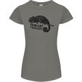 Chameleon Reinvent Yourself Womens Petite Cut T-Shirt Charcoal