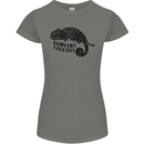 Chameleon Reinvent Yourself Womens Petite Cut T-Shirt Charcoal