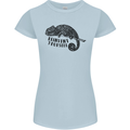 Chameleon Reinvent Yourself Womens Petite Cut T-Shirt Light Blue