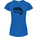 Chameleon Reinvent Yourself Womens Petite Cut T-Shirt Royal Blue