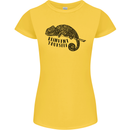 Chameleon Reinvent Yourself Womens Petite Cut T-Shirt Yellow