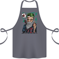 Charles Darwin Evolution Atheist Atheism Cotton Apron 100% Organic Steel