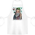 Charles Darwin Evolution Atheist Atheism Cotton Apron 100% Organic White