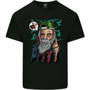 Charles Darwin Evolution Atheist Atheism Kids T-Shirt Childrens Black