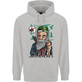 Charles Darwin Evolution Atheist Atheism Mens 80% Cotton Hoodie Sports Grey