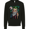 Charles Darwin Evolution Atheist Atheism Mens Sweatshirt Jumper Black