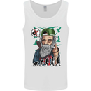 Charles Darwin Evolution Atheist Atheism Mens Vest Tank Top White