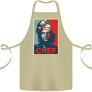 Che Chef Cooking Cook BBQ Funny Cotton Apron 100% Organic Khaki