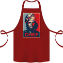 Che Chef Cooking Cook BBQ Funny Cotton Apron 100% Organic Maroon